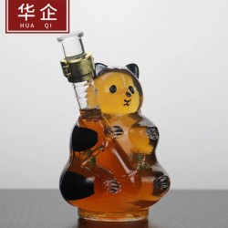 河間華企十二生肖酒瓶龍鳳酒瓶高硼硅玻璃酒瓶500ml