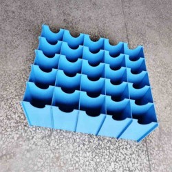 惠州藍色PP中空板刀卡 萬通板分隔板可按需定制