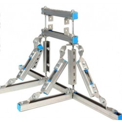 抗震支架C型鋼成套消防吊架側向 規格齊全風管雙向側向